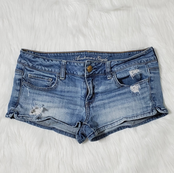 American Eagle Outfitters Pants - American Eagle Outfitters Distressed Short Shorts